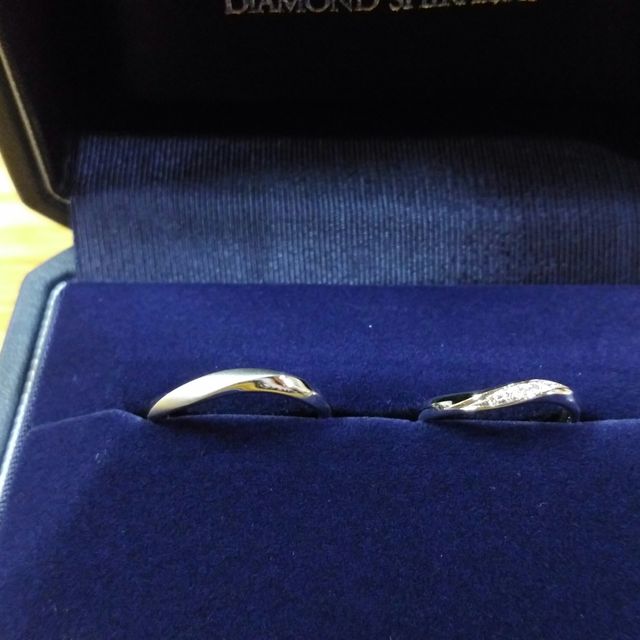 【銀座ダイヤモンドシライシの口コミ】 指輪選びでは、着け心地を重視して選びました。銀座ダイヤモンドシライシ…