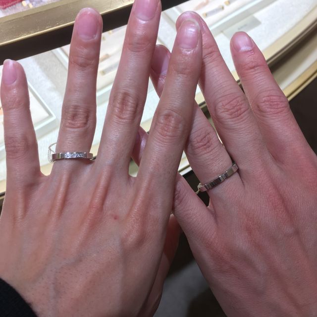 【カルティエ(Cartier)の口コミ】 ストレートタイプの指輪は少ないので、数少ない取り扱いブランドの一つで…