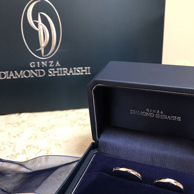 【銀座ダイヤモンドシライシの口コミ】 試着した時の着け心地がとても良かったので、長く着けるのに良いなと思い…