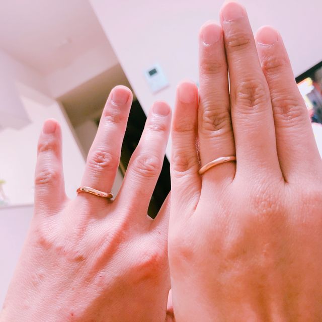 【CRAFY(クラフィ)の口コミ】 どこかのお店で買うありきたりな結婚指輪でなく、2人で作る世界に一つしか…