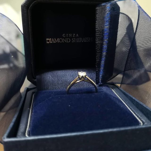 【銀座ダイヤモンドシライシの口コミ】 デザインの意味が素敵で、自分たちらしかったため。ディズニーランドが大…