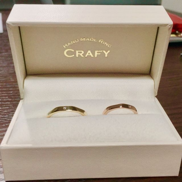 【CRAFY(クラフィ)の口コミ】 世界に１つだけ、ということで、ずっとハンドメイドの指輪に憧れていまし…