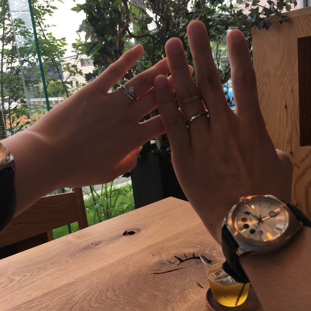 【BIJOUPIKO(ビジュピコ)の口コミ】 ひねりのあるデザインで探していた。つけた時の指への馴染み具合で決めた…