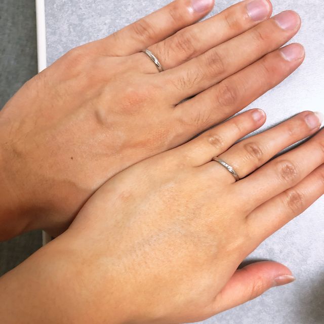 【アイプリモ(I-PRIMO)の口コミ】 好きなのを選んでいいよと言われて色々試着しましたがこの指輪に決めたの…