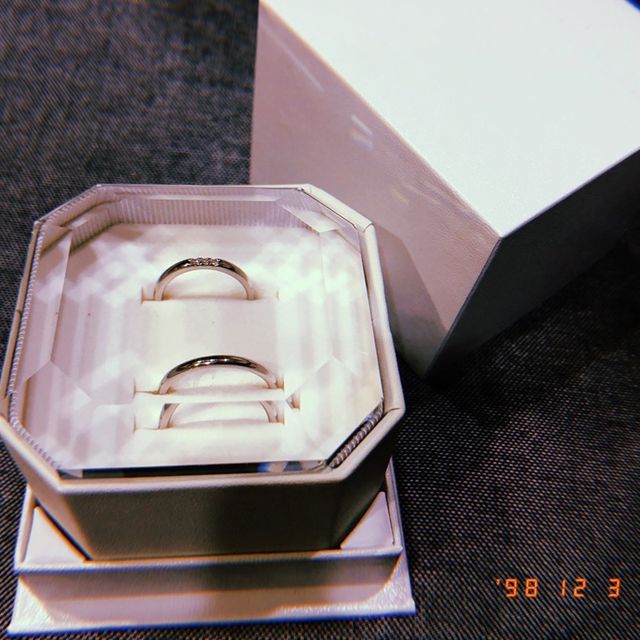 【4℃ BRIDAL(ヨンドシーブライダル)の口コミ】 サプライズでくれた婚約指輪もここの指輪で同じとこの指輪がよく行って見…