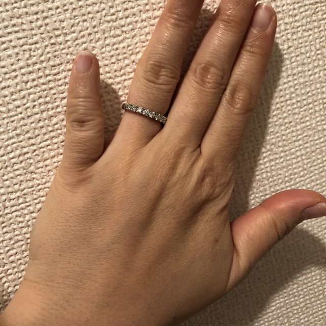 【アイプリモ(I-PRIMO)の口コミ】 ダイヤの質がとても良かった。輝きもとても綺麗で大きさもとてもあり結婚…