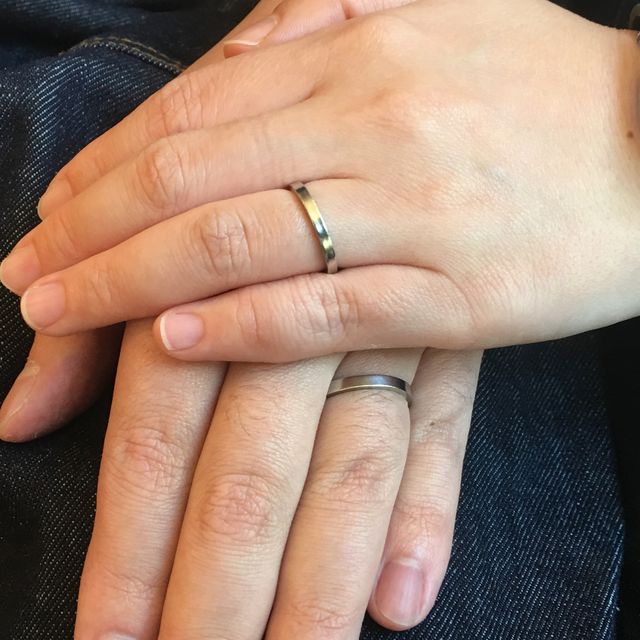 【CRAFY(クラフィ)の口コミ】 結婚指輪は自分たちで手作りしようと決めており、手作りできるお店を探し…