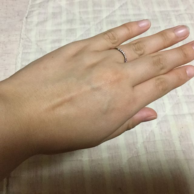 【THE KISS(ザ・キッス)の口コミ】 結婚指輪だけれども、おしゃれでカジュアルなデザインのところが気に入っ…