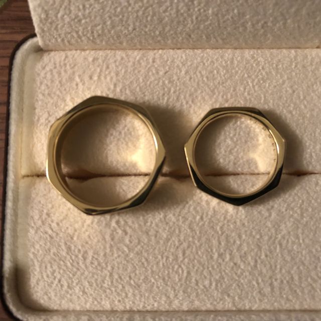 【TANZO.(鍛造指輪)の口コミ】 7角形の指輪が作りたくて、お店を探していたところに、出会いました。また…