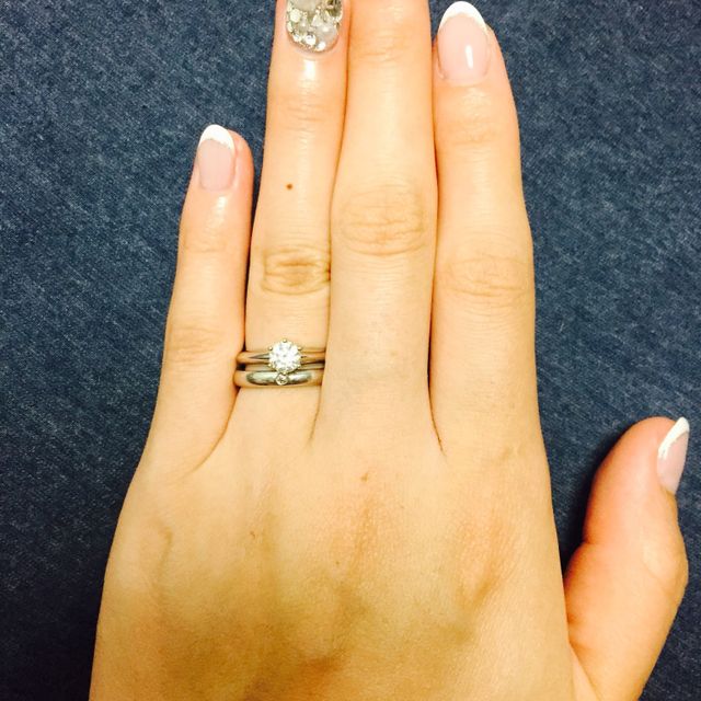 【ティファニー(Tiffany & Co.)の口コミ】 ティファニーに強い憧れがあり要望を相手に伝えたところ了承を得たので店…