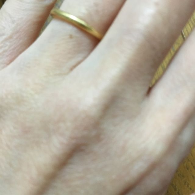 【ティファニー(Tiffany & Co.)の口コミ】 元々、結婚指輪はティファニーで購入したいと思っており、デザインはシン…