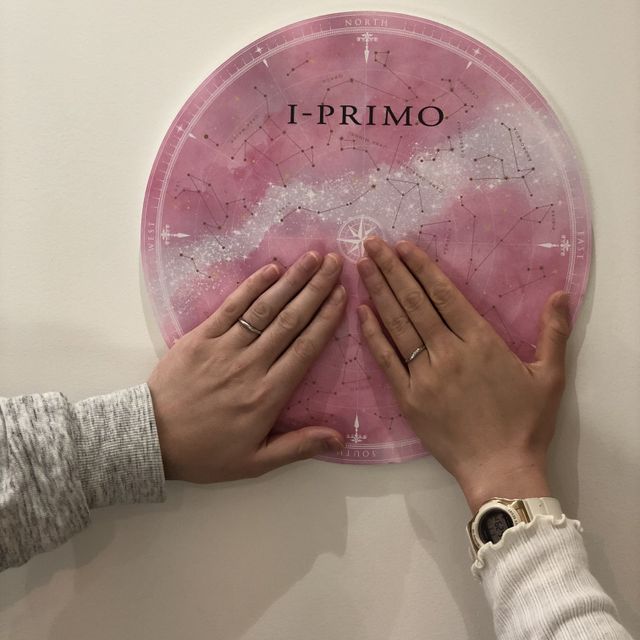 【アイプリモ(I-PRIMO)の口コミ】 やはり、親切丁寧な接客が決めてでした(^^)
それに加えて、指輪のデザイン…