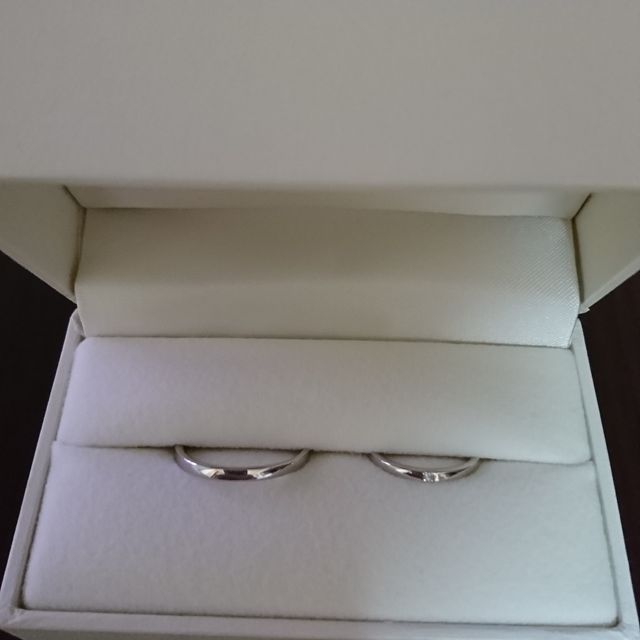 【RosettE(ロゼット)の口コミ】 シンプルでコーディネートや日常生活の邪魔にもならないし、ダイヤはプリ…