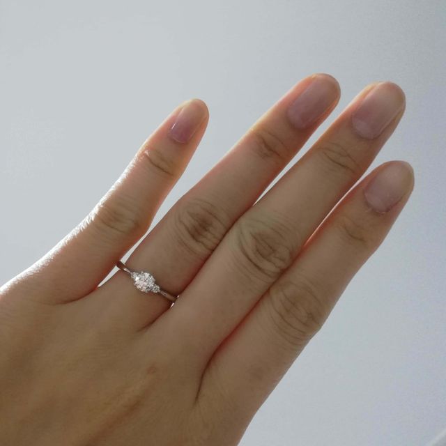 【GALA JEWELRY(ガラジュエリー)の口コミ】 価格も良かったですが、デザインがシンプルで飽きがこなさそうでずっと使…