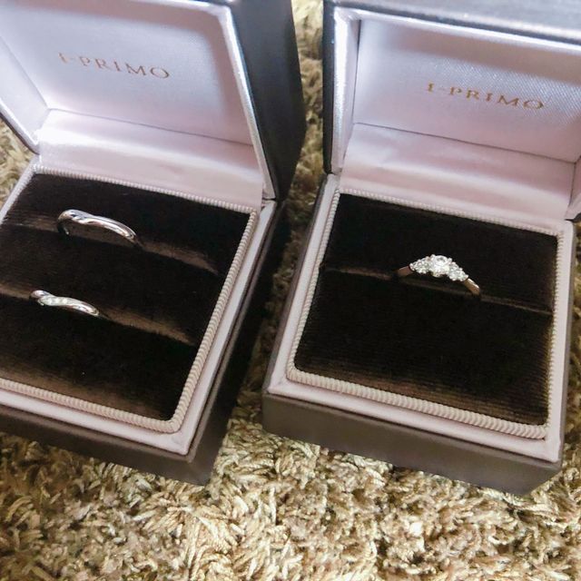 【アイプリモ(I-PRIMO)の口コミ】 デザインと重ね付けをしたときによかった。ペアでつけてもデザイン性がた…