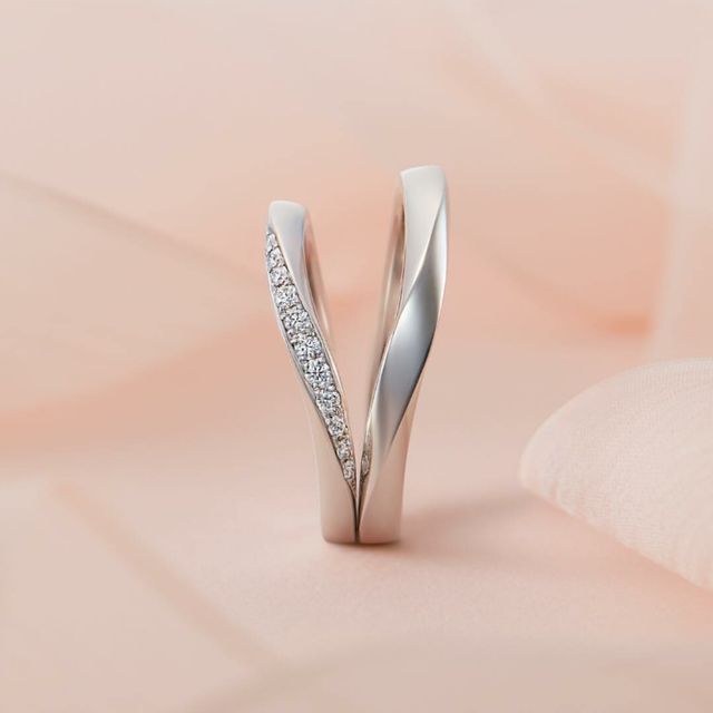 【アイプリモ(I-PRIMO)の口コミ】 毎日つける結婚指輪。太い指でもすっきり見える形を探してました。やはり…