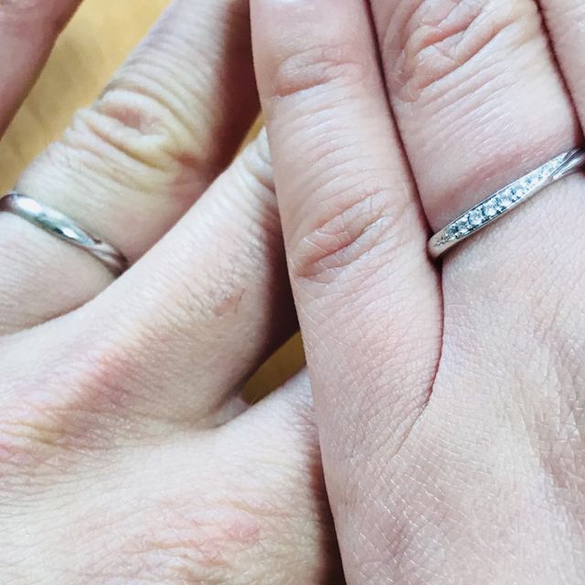 【宝寿堂(ほうじゅどう)の口コミ】 当初、シンプルなデザインが良いと相談していましたが、ダイヤをあしらっ…