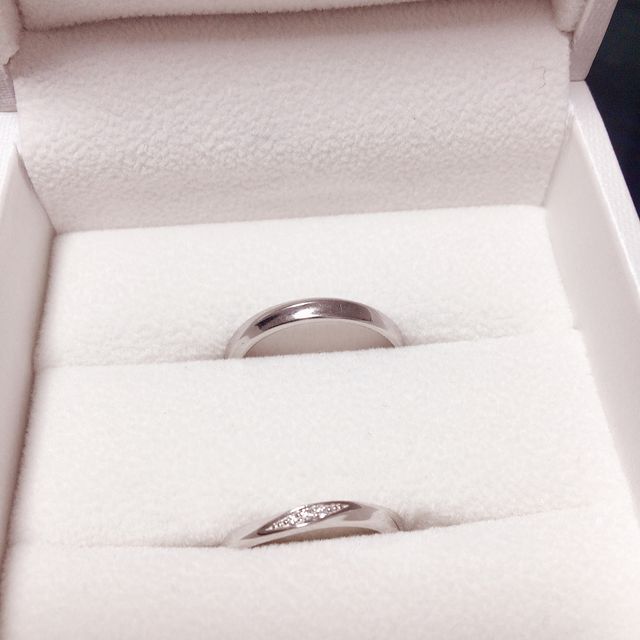 【アンジェリックフォセッテ(Angelique Fossette)の口コミ】 完全に価格です。入籍に間に合わせたくて、急いで指輪を探していました。…