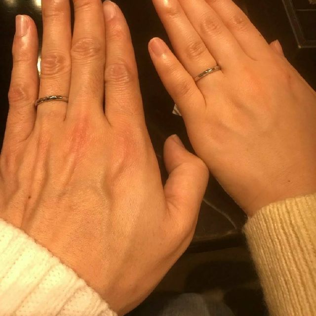 【ケイウノ ブライダル(K.UNO BRIDAL)の口コミ】 ①リトル・マーメイド
アリエルが好きなので海のイメージのリングが気に入…