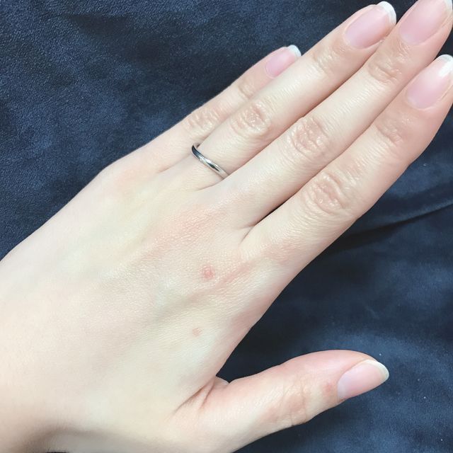 【アイプリモ(I-PRIMO)の口コミ】 決め手はシンプルなものでこれから先ずっとつけ続けられるものが良いと思…