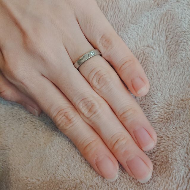 【カルティエ(Cartier)の口コミ】 決めてはブランドロゴでした！婚約指輪は私の好みを聞いて作ってくれたの…