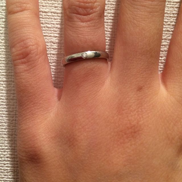 【Ponte Vecchio(ポンテヴェキオ)の口コミ】 価格を二人で15万ほどに抑えたく、また太さも太すぎず細すぎないものとい…