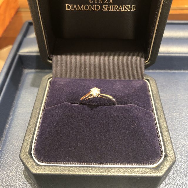 【銀座ダイヤモンドシライシの口コミ】 どこのお店がいいのか分からず悩んでいた時、ふと目に留まり入店させてい…