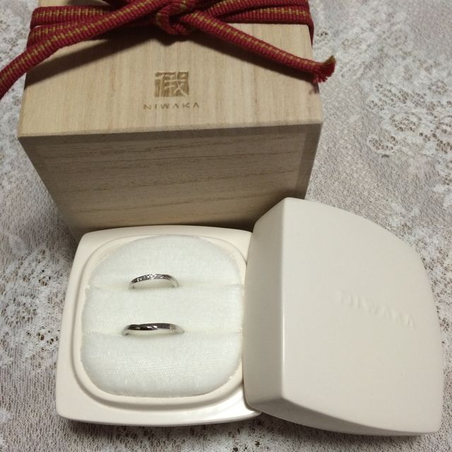 【俄(にわか)の口コミ】 主人とお揃い感は絶対ほしくて、でも指輪が苦手な主人はシンプルなものが…