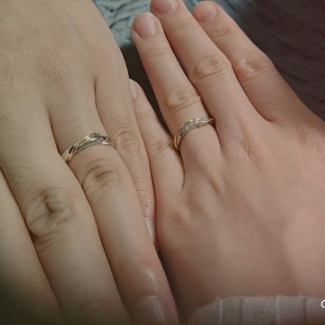 【アイプリモ(I-PRIMO)の口コミ】 シンプルなでデザインは苦手だったので、指輪に動きがほしくて、少し波が…