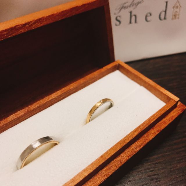 【ヒーミー(himie)の口コミ】 ミルが細かくかわいいのにシンプルで日常で着用するのに落ち着いたアンテ…