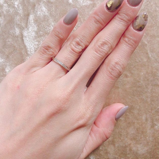 【GALA JEWELRY(ガラジュエリー)の口コミ】 プラチナの素材でできる限り安い指輪があればと他のブランドも含めて探し…