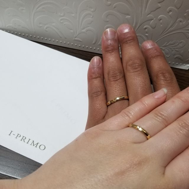 【アイプリモ(I-PRIMO)の口コミ】 日常ずっとつけるものなのでシンプルだけどシンプル過ぎないデザインにし…