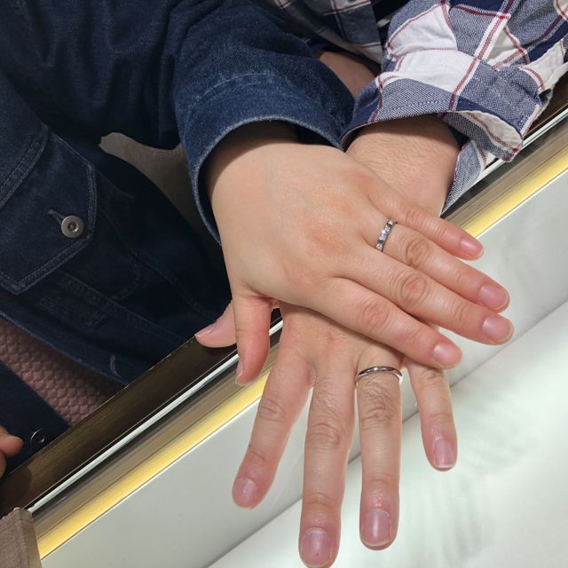 【ブルガリ(BVLGARI)の口コミ】 女性用はマリーミーの5ポイント、男性用はグリフプレーンMです。それぞれ…