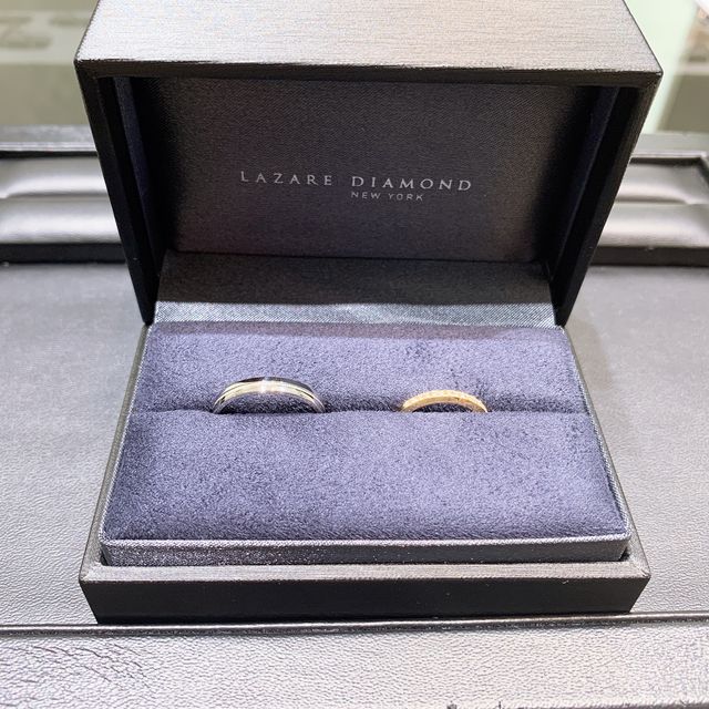 【ラザール ダイヤモンド(LAZARE DIAMOND)の口コミ】 どのブランドより洗練されたデザインが魅力で決定。また、値段も高くない…