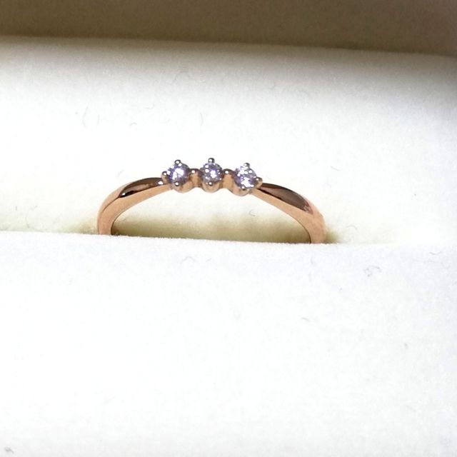 【infinitylove(インフィニティラヴ)の口コミ】 もともと、ピンクゴールドで華奢なものを探していました。地味なものより…