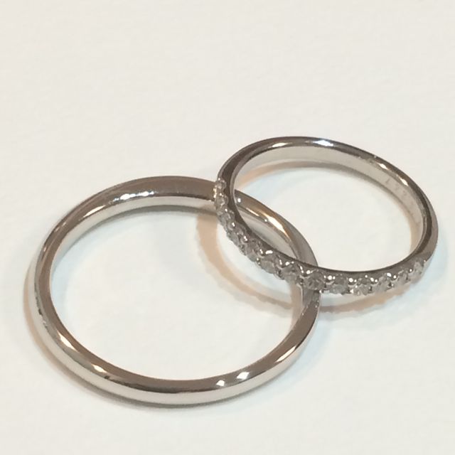 【銀座ダイヤモンドシライシの口コミ】 ダイヤモンドがキレイだった。色々な店舗をみて回ったが、見た瞬間からダ…