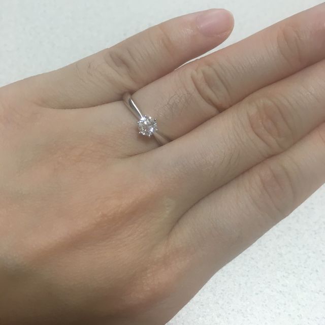 【TASAKI(タサキ)の口コミ】 彼からプロポーズのときにもらいました。とってもダイヤが大きくて綺麗で…