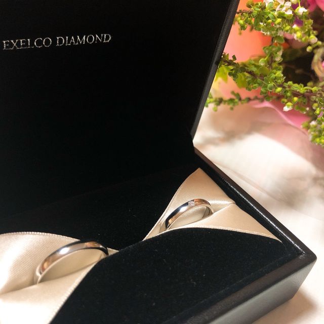【エクセルコダイヤモンド(EXELCO DIAMOND)の口コミ】 担当の方がとても親切に説明を聞いてくださり、2人の希望に合ったデザイン…