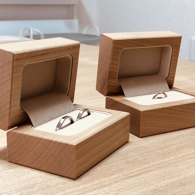 【uchimari(ウチマリ)の口コミ】 ブランド物の既製品をプレゼントするより、指輪を作る過程も思い出に残し…