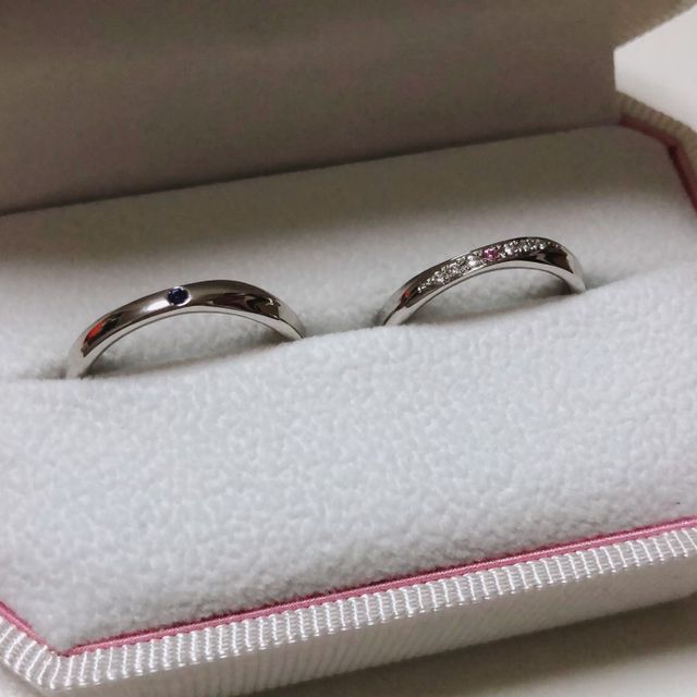 【SIND BAD(シンドバット)の口コミ】 自分達だけの結婚指輪が作りたかったので、セミオーダーで店舗の方と沢山…