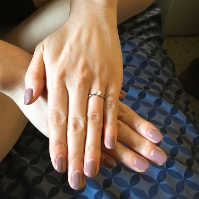 【銀座ダイヤモンドシライシの口コミ】 2ブランド目で決めました。つけ心地がとても良かったのが1番の決め手です…