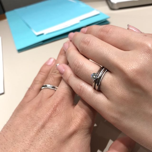 【ティファニー(Tiffany & Co.)の口コミ】 店員さんの接客力に一目惚れしてティファニーに決めました。冠婚葬祭どん…