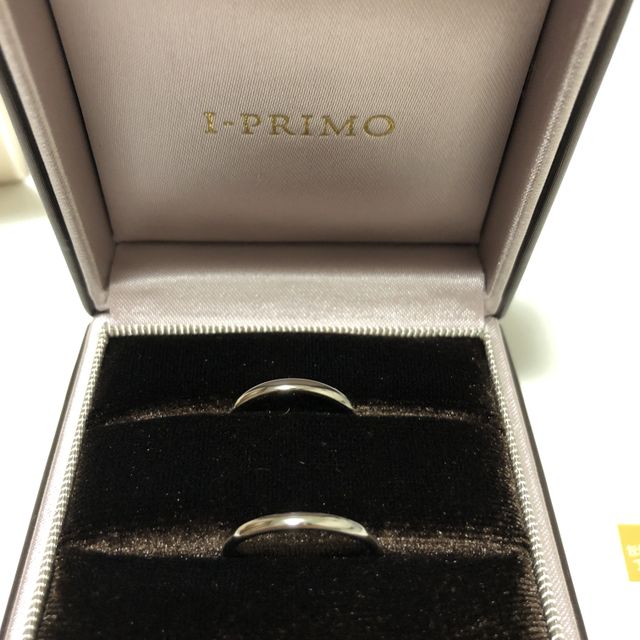 【アイプリモ(I-PRIMO)の口コミ】 エンゲージリングがアイプリモさんだった為、そのままお店に行くと凄くタ…