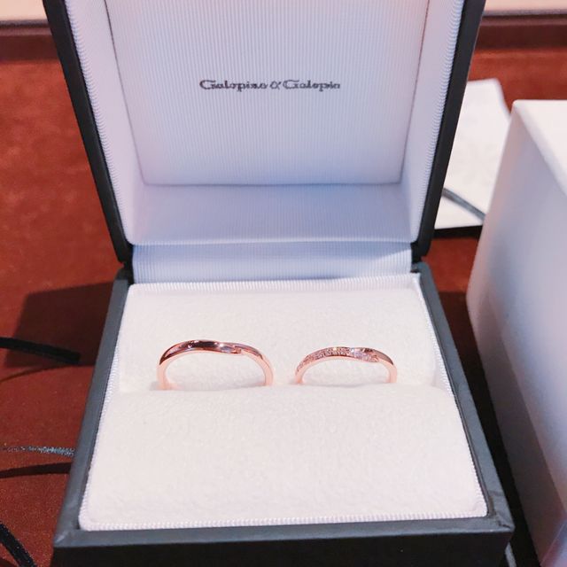 【Galopine & Galopin(ガロピーネガロパン)の口コミ】 指輪のデザインとブランド名の意味と、お値段も予算くらいだったので、こ…