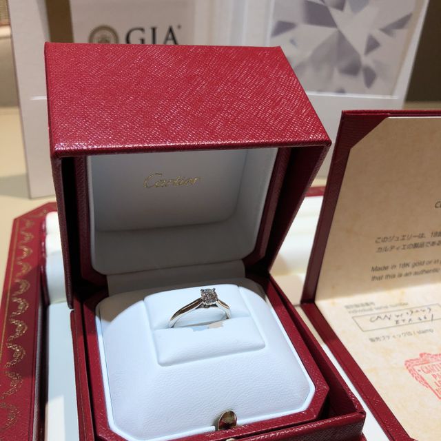 【カルティエ(Cartier)の口コミ】 旦那さんが一人で指輪を決める自信がなく２人で選びに行きました。婚約指…