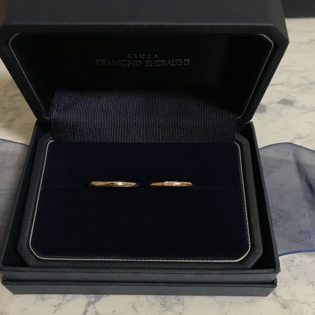 【銀座ダイヤモンドシライシの口コミ】 長く着用できるように、シンプルなデザインのものを探していました。リン…