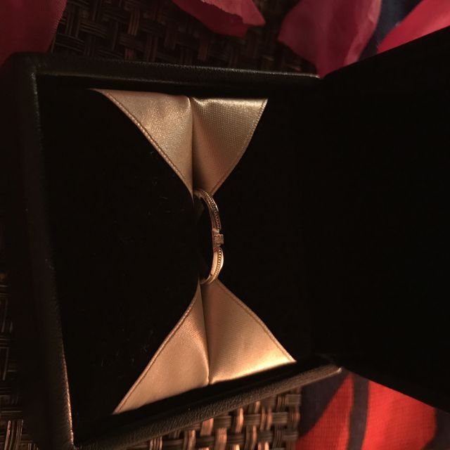 【エクセルコダイヤモンド(EXELCO DIAMOND)の口コミ】 デザインコンセプトが好き。フォルムも美しい‼️自分の指は細長く、ゴツっ…