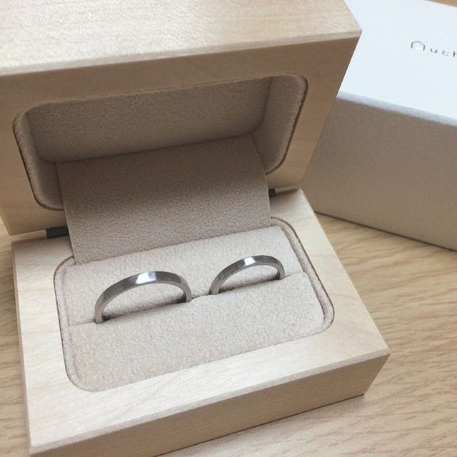 【uchimari(ウチマリ)の口コミ】 入籍までゆとりがあったので結婚指輪を購入した時の思い出づくりがしたか…