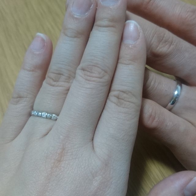 【PILOT BRIDAL(パイロットブライダル)の口コミ】 着け心地がよく、デザインが気に入りました。また、傷がつきにくく、強度…