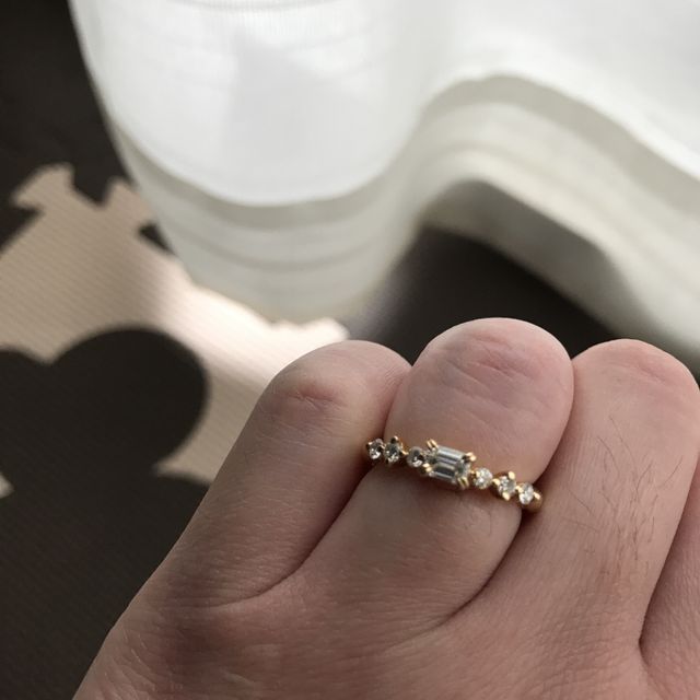 【ORECCHIO(オレッキオ)の口コミ】 デザインに一目惚れでこれに決めました。
友人ともデザインが被ることなく…